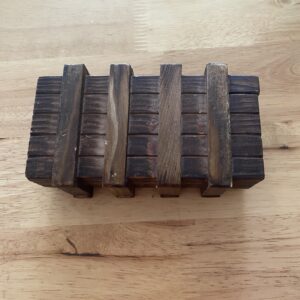Wooden magic puzzle box for adults