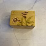 vintage wooden trinket box