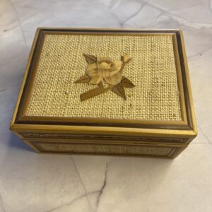 wooden trinket box