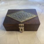 handcrafted Moroccan wooden box