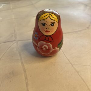 Russian handcrafted nested doll