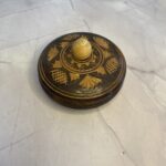 hand crafted wooden trinket box