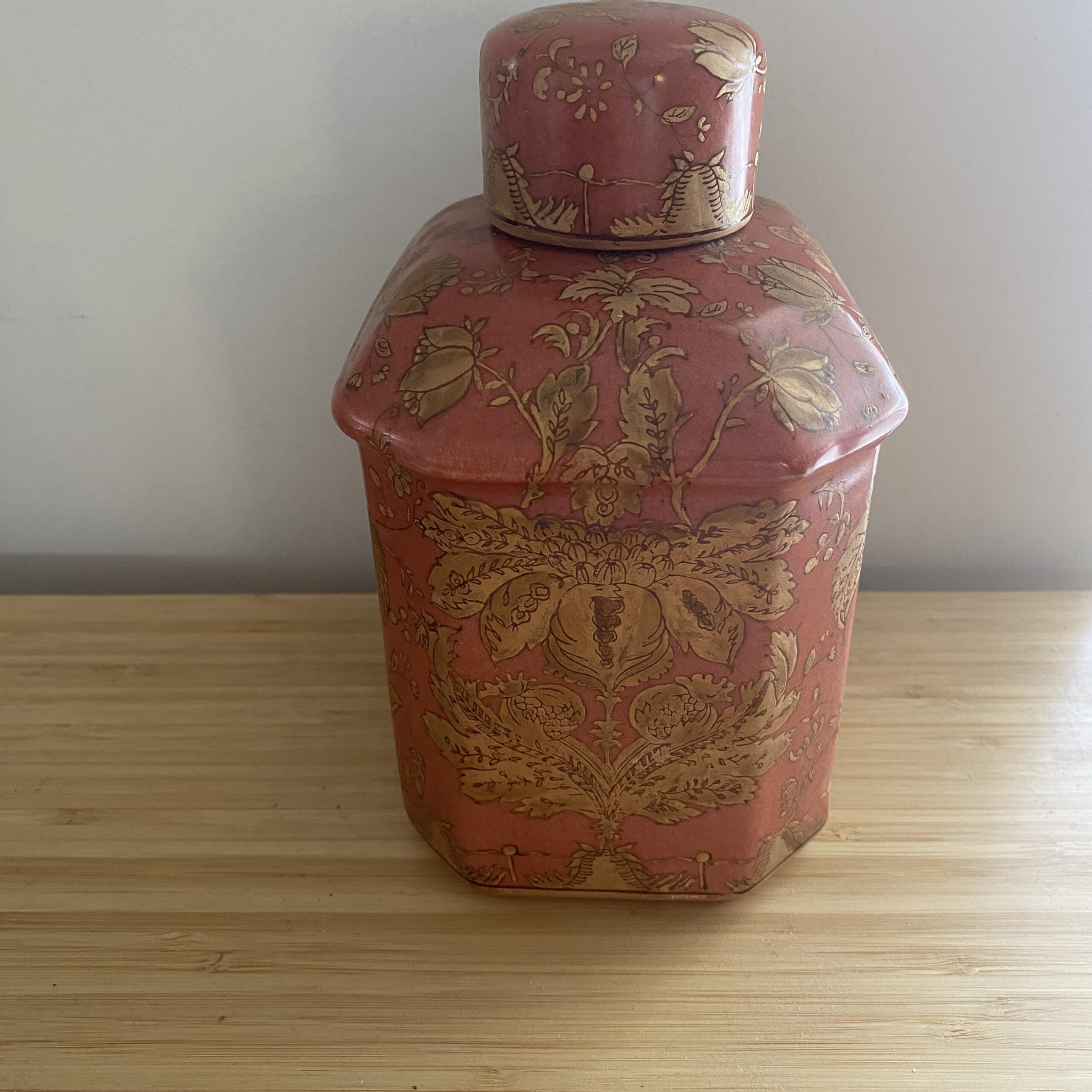 Porcelain Chinese 1895 Tea Caddy / Ginger Jar - Image 2