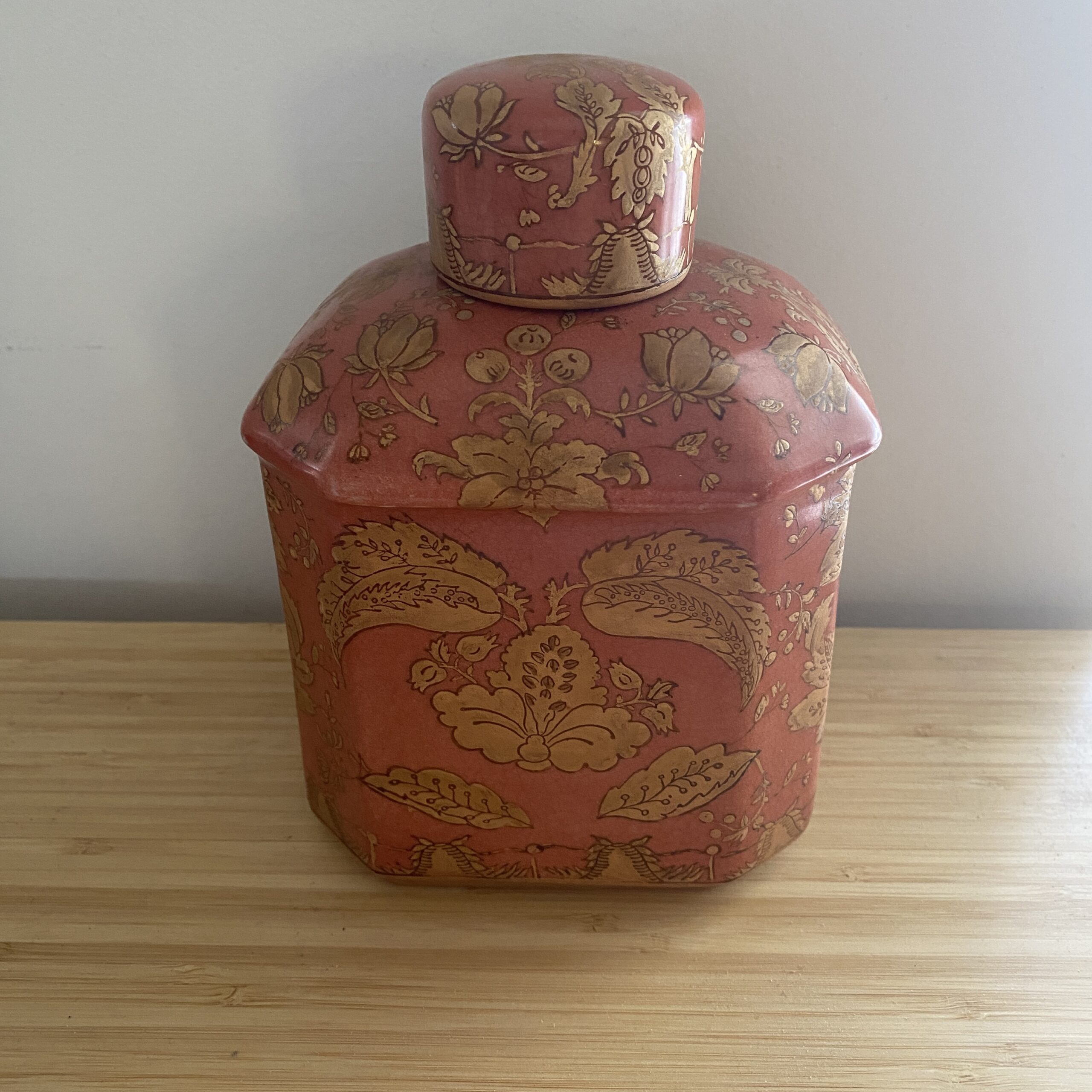 Porcelain Chinese 1895 Tea Caddy / Ginger Jar - Image 3