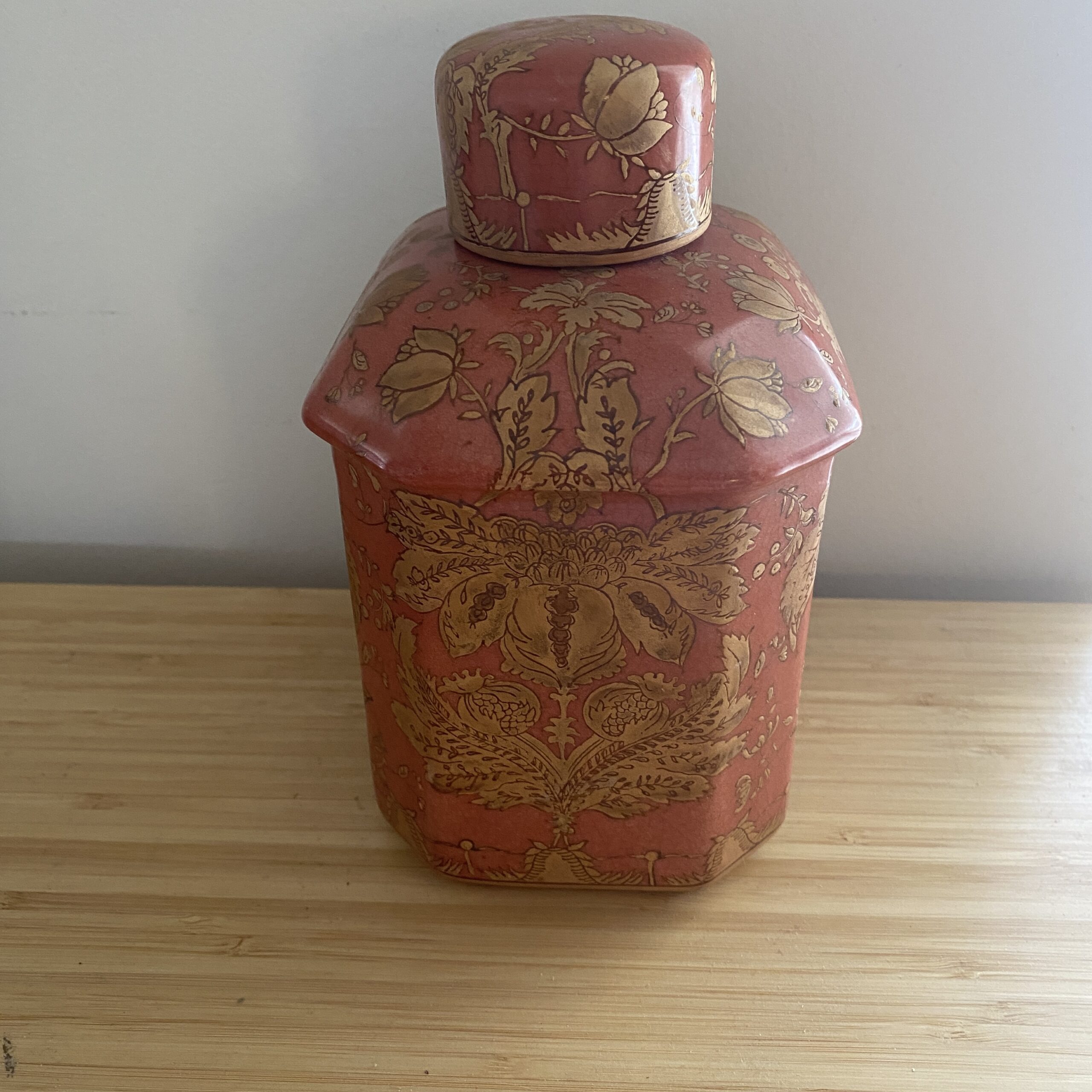 Porcelain Chinese 1895 Tea Caddy / Ginger Jar - Image 4